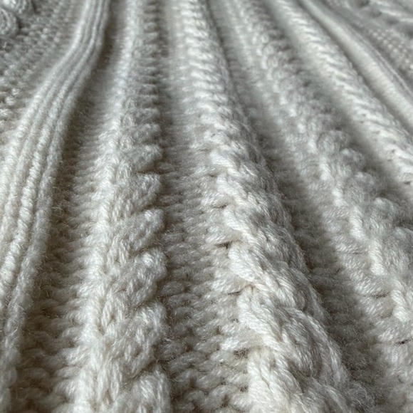 🧶Almada Label 🧶 SOLD OUT • Naia Cable Knit Sweater • cream • S - Picture 6 of 13